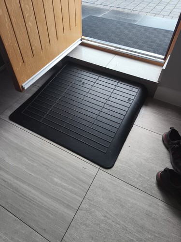 Inch rubber threshold - ramp,