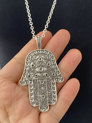 Large hamsa hand - hand, 70mmx
