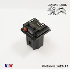 MICRO REAR TAILGATE CONTACT SWITCH Citroen C2 C3 Picasso Pluriel C4 C5 Genuine