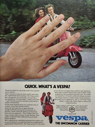 Vintage print 1980 - ad,