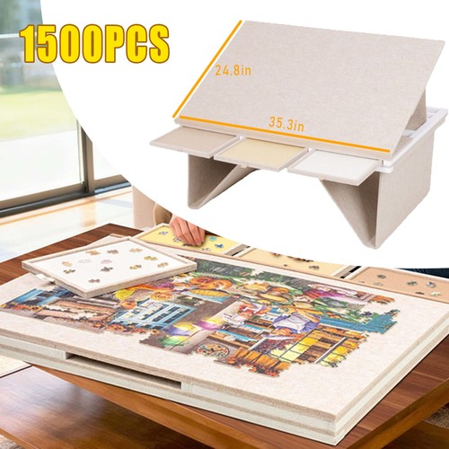 Jigsaw puzzle table felt - puzzle,