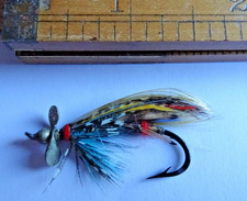 A GOOD VINTAGE HARDY AARO ARTIFICIAL SALMON FLY FISHING LURE