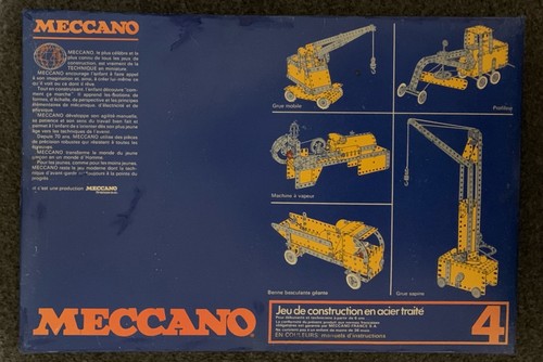 Vintage meccano set in - vintage, 4