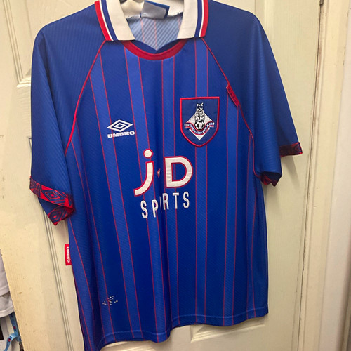 Umbro oldham 1993 1995 home - umbro, 1993-1995
