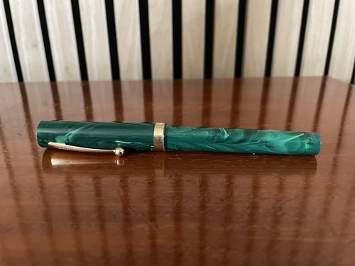 Vintage sheaffer green marble - vintage,