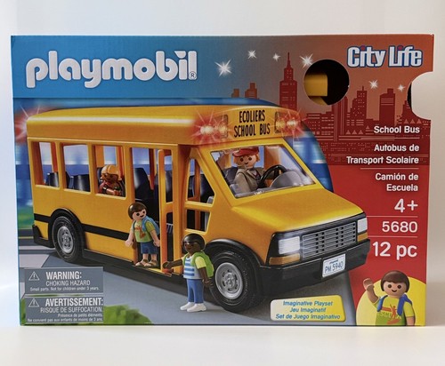 Playmobil school bus - school,