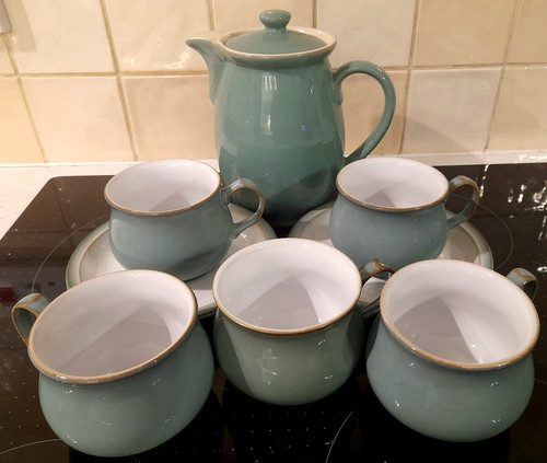 Denby regency green stoneware - denby,