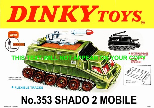 Dinky toys 353 - no.353, shado