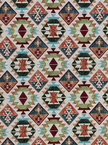 Moroccan kilim woven fabric - moroccan,