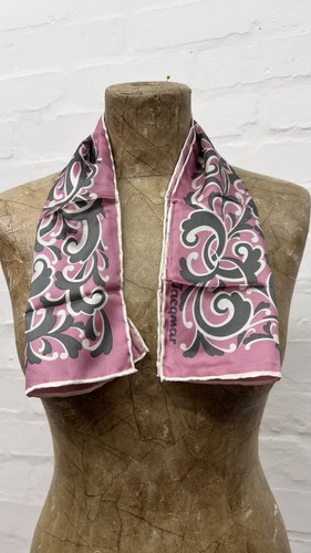 Vintage jacqmar 100 silk - silk, pink