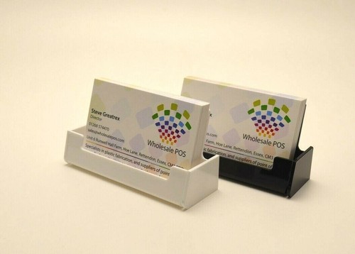Business card holders white - holders,