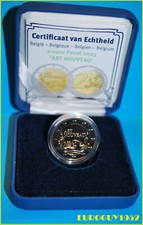 BELGIE - 2 € COM. 2023 PROOF - ART NOUVEAU - PROMOTIE !!!
