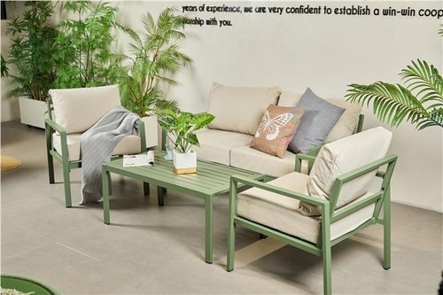 Green aluminium garden outdoor - green,