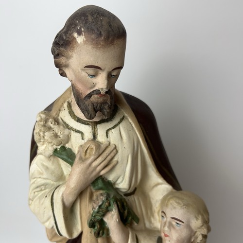 Vintage chalkware joseph - vintage, &