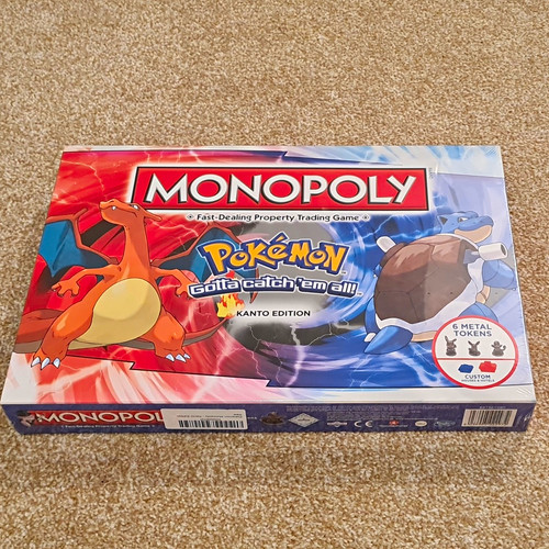 Monopoly pokémon gotta catch - monopoly,