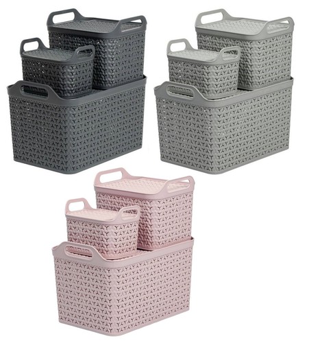 Small large plastic storage - small,