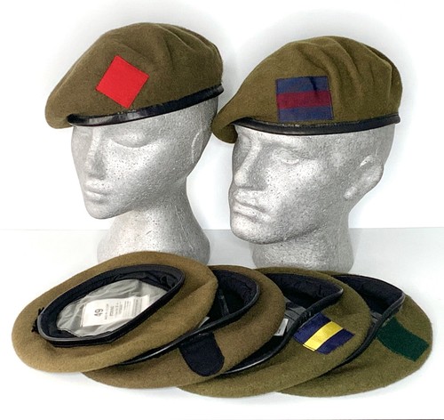 British issue khaki beret - khaki,