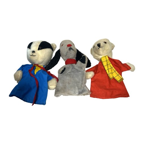 Vintage hand puppet bundle - hand,
