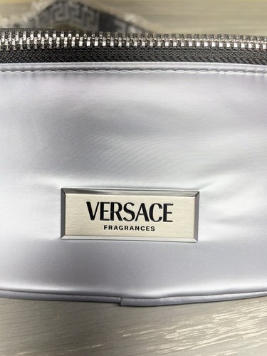 Versace fragrances silver logo - versace,