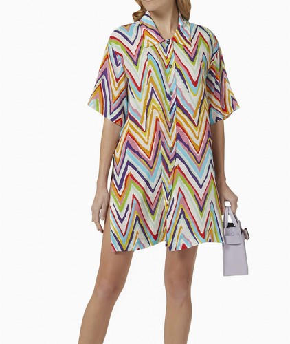 Missoni mare zigzag - mare, woven
