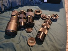 Bundle Of Camera Lenses Zeiss
