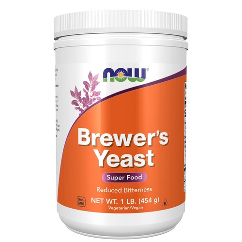 Now foods brewer yeast - brewer's,