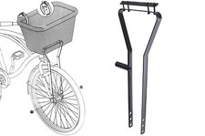 Adie Bike Basket Metal Frame