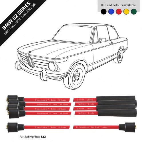 Bmw series leads red 8mm - 02,