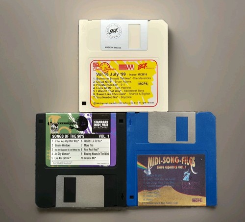 90s retro midi song files - 90s,