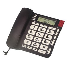 Asda Tech Big Button Landline Telephone  Hands Free Caller Display Home Phone