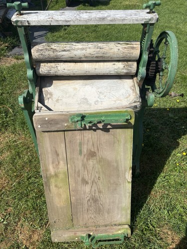 Antique laundry mangle - antique,