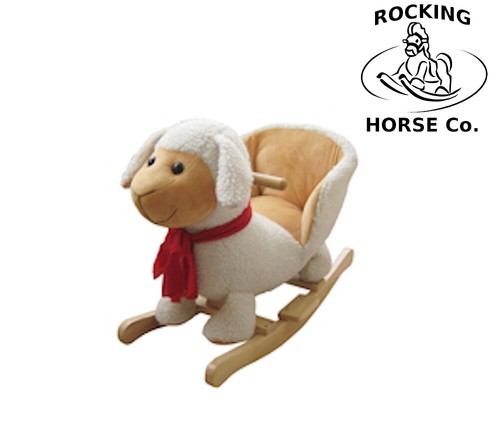 New plush lamb rocking - rocking, chair