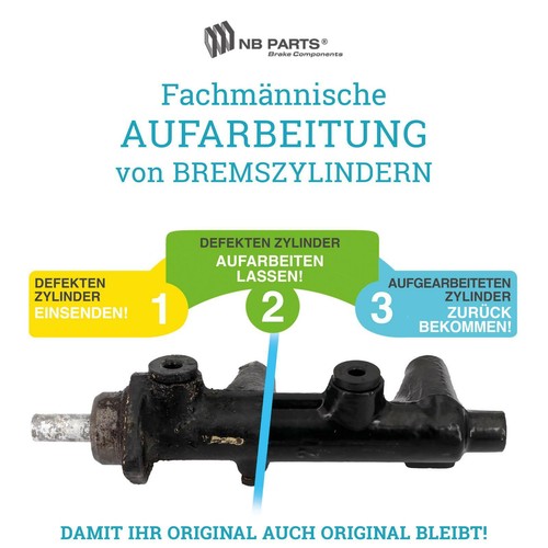 Reconditioned master brake - reconditioned,