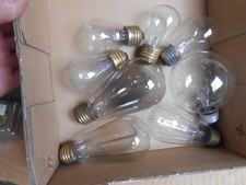 VINTAGE LIGHT BULBS- 8 -OLD-