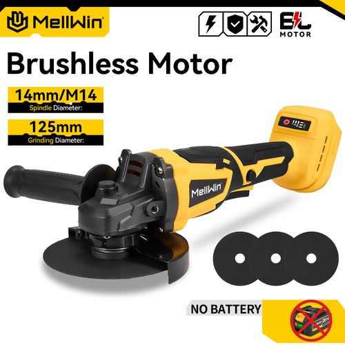125mm brushless cordless - brushless,