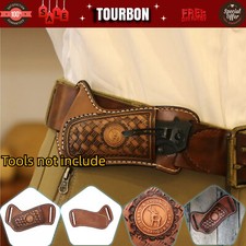 TOURBON Leather Folding Blade