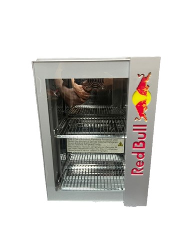 Red bull mini fridge - red, baby