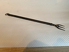 Antique English Metal and Brass Telescopic Toasting Fork