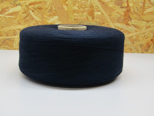 3kg cone indigo dark yarn - ,