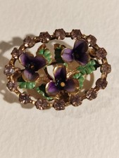 Vintage Brooch Pin Suffragette