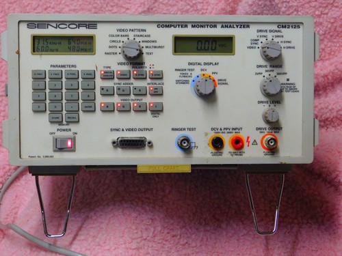 Sencore cm2125 computer - sencore,