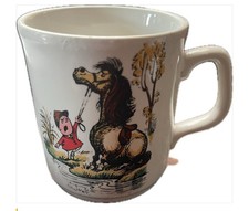 Vintage Rare Retro Norman Thelwell Mug Coffee Tea 70’s Pony Horse Cup