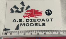 Corgi Modern Truck Heavy Haulage x8 Grey Tow Bar Pins 1/50