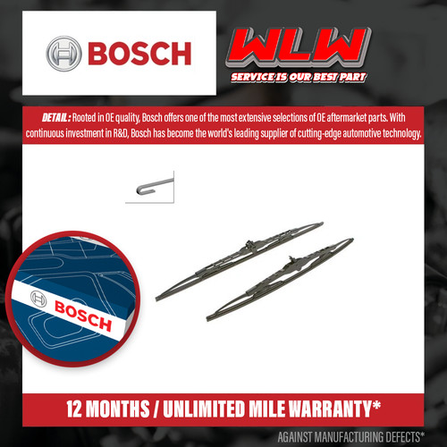 Wiper blades fits - 2x,