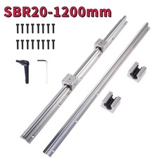2Pcs SBR20 Linear Rail Guide