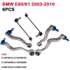 6pcs Front Lower Suspension