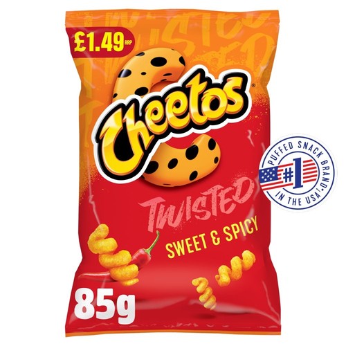 Cheetos crispstwisted sweet - sweet, &