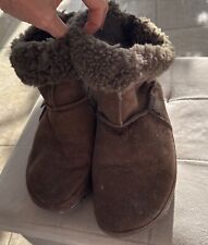 FitFlop Mukluk Dark Brown