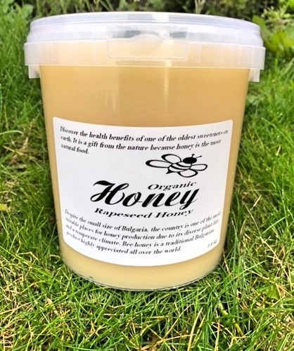 5kg rapeseed honey 100 - rapeseed,