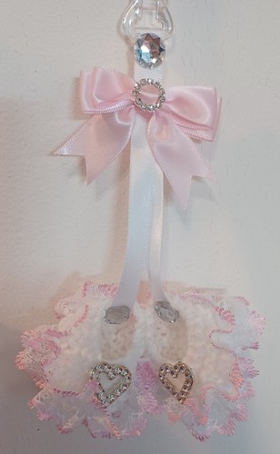 Pram charm new pink - pram, *new*pink/white